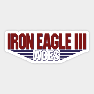 Aces: Iron Eagle III Sticker